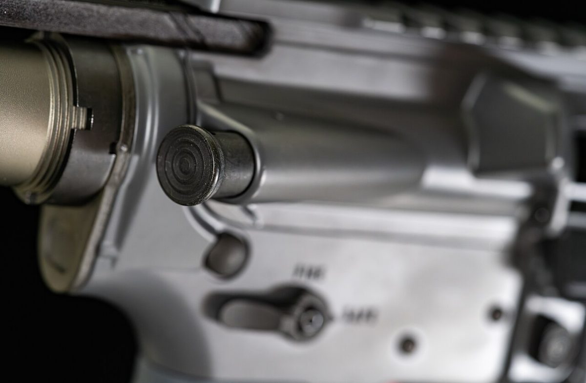 AR-15 rifle, 5.56 NATO, 16" barrel with 1-8x scope photo 2