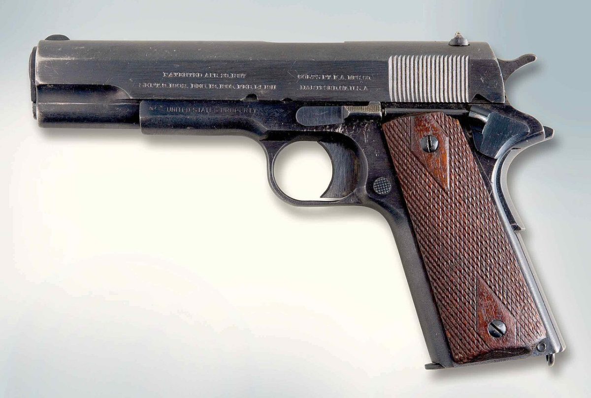 Colt M1911A1 .45 ACP, US-marked pattern pistol photo 2