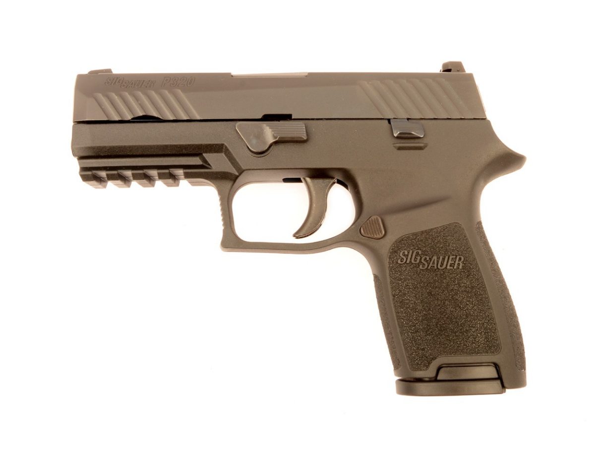 SIG Sauer P320 Compact 9mm, coyote frame
