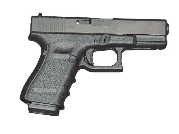 Glock 19 Gen 4 9mm, 3 magazines, low round count