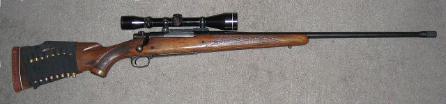 Pre-1964 Winchester Model 70 .270 Win, scoped