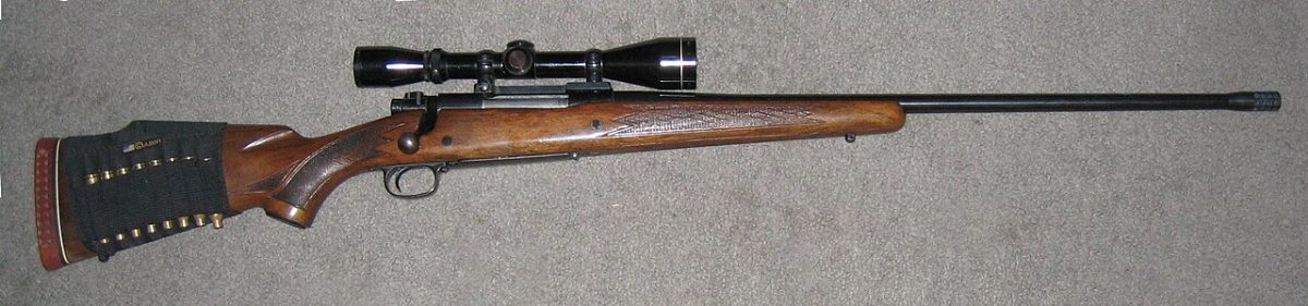 Pre-1964 Winchester Model 70 .270 Win, scoped photo 1