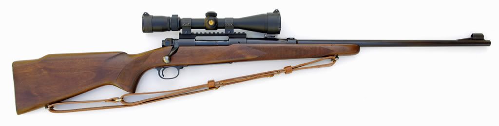 Pre-1964 Winchester Model 70 .270 Win, scoped photo 2